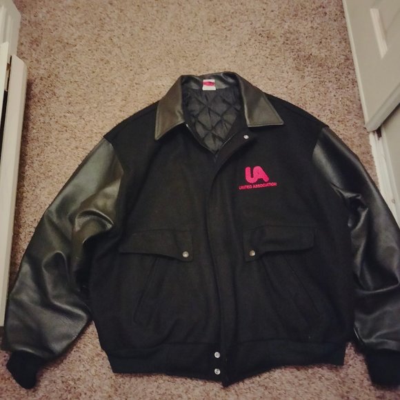Vintage United Association Union Made bomber jacket - Picture 1 of 3